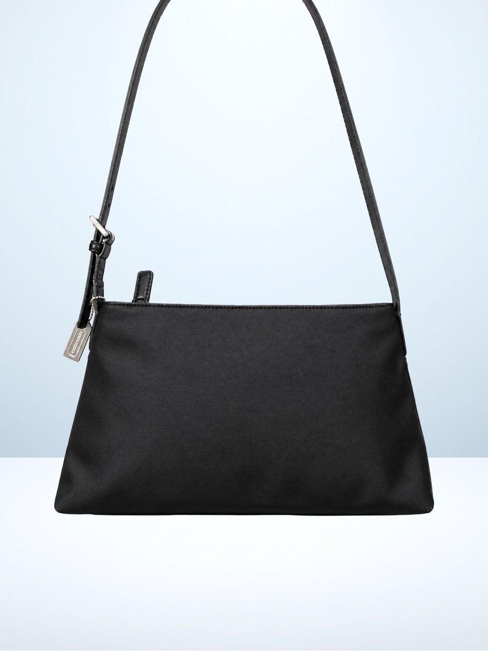 Coach 1999 Mercer Zip Shoulder Bag - Black/Gunmetal